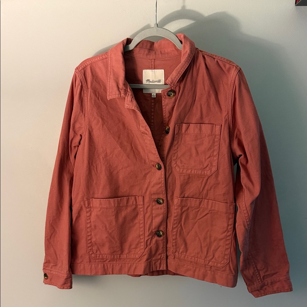 Madewell Dusty Rose Utility Jacket